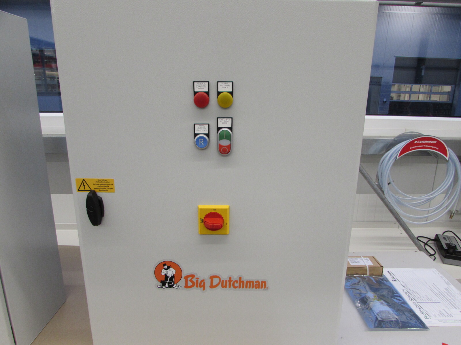 Control cabinet / manure removal RomCrist